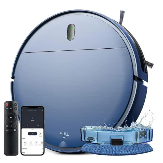 ONSON Robot Vacuum Cleaner, Robot Vacuum and Mop Combo with WIFI